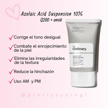 Azelaic Acid suspención 10% - Acne e imperfecciones