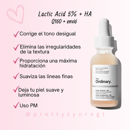 Lactic Acid 5% + HA - 30ml