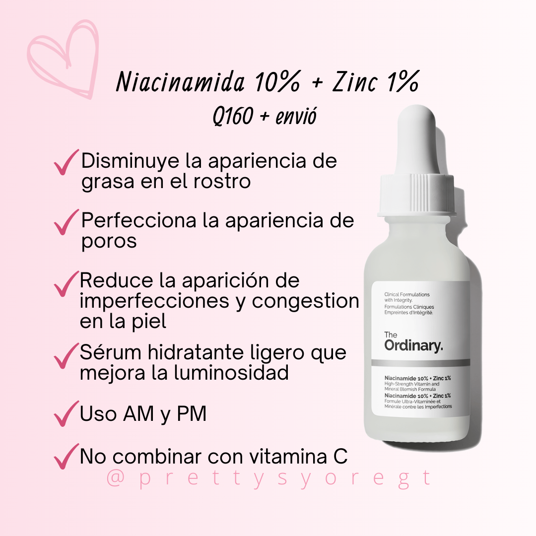 Niacinamida 10% + Zinc 1%