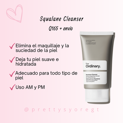 Squalane Cleanser - Limpiador y desmaquillador de rostro 50ml