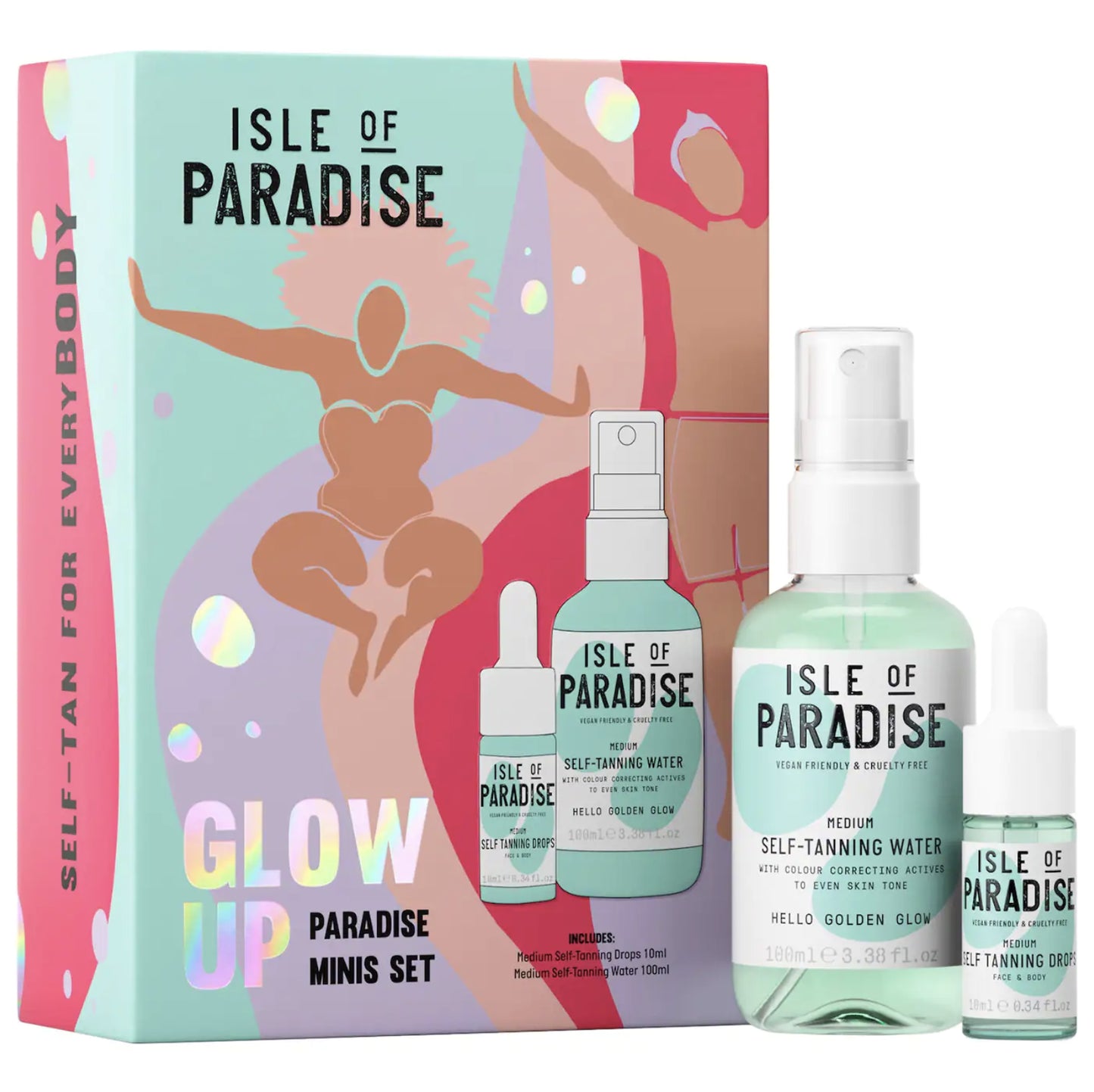 Glow Up Paradise Minis Set